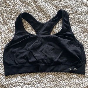 Black L champion sports bra